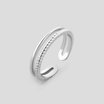 Серебряное кольцо Minimal 10186-16,0р Серебряное кольцо Minimal 10186-16,0р