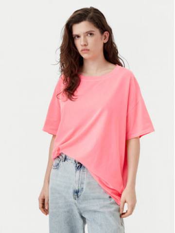 American Vintage Футболка Pymaz PYM02AH24 Рожевий Oversize American Vintage Футболка Pymaz PYM02AH24 Рожевий Oversize