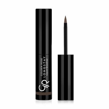 Жидкий карандаш-лайнер для бровей Golden Rose Longstay Liquid Browliner 02 2.8 г Жидкий карандаш-лайнер для бровей Golden Rose Longstay Liquid Browliner 02 2.8 г