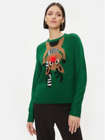 ONLY Светр 15302956 Зелений Regular Fit ONLY Светр 15302956 Зелений Regular Fit