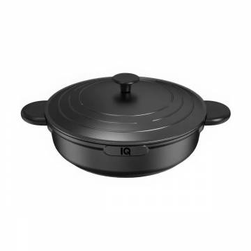 Уценка! Сотейник IQ Be Simple с двумя ручками, алюминиевый, с крышкой, 28 см, 4 л (IQ-2149-28) Уценка! Сотейник IQ Be Simple с двумя ручками, алюминиевый, с крышкой, 28 см, 4 л (IQ-2149-28)