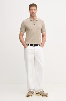 Хлопковое поло BOSS