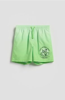 Reserved - Плавальні шорти Minecraft - свіжий зелений - 595IT-76X