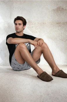 Капці - коричневий