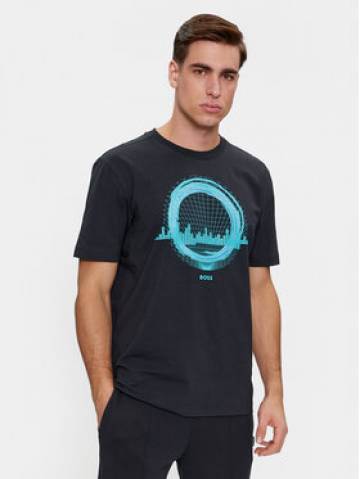 Boss Футболка Tee 8 50506372 Cиній Regular Fit Boss Футболка Tee 8 50506372 Cиній Regular Fit