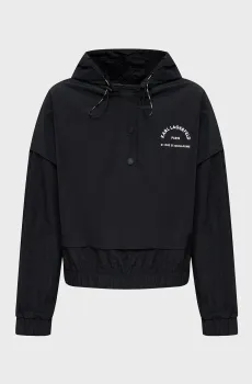 Женский черный анорак RSG SHORT Черный L Karl Lagerfeld B2W15025