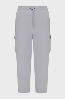 Мужские серые спортивные брюки Серый 54 BOSS 50508339;063