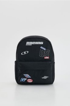 Reserved - Рюкзак з аплікаціями - чорний - 126IM-99X