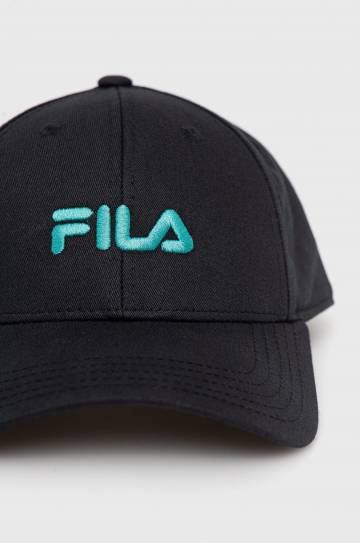 Кепка Fila цвет чёрный с аппликацией Кепка Fila цвет чёрный с аппликацией