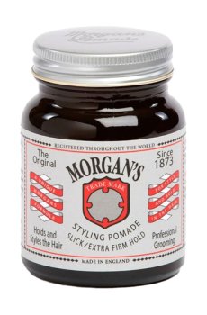 Уценка! Мужская помада для укладки волос Morgans Styling Pomade Slick Extra Firm Hold Экстра сильная фиксация, 50 г