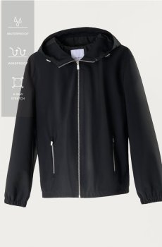 Reserved - Куртка з каптуром - чорний - 673IE-99X