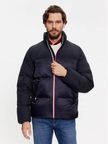 Tommy Hilfiger Пуховик Tech Stand Collar MW0MW27586 Cиній Regular Fit Tommy Hilfiger Пуховик Tech Stand Collar MW0MW27586 Cиній Regular Fit