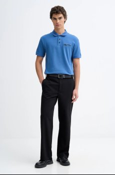 Хлопковое поло Karl Lagerfeld Jeans