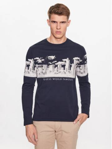 Guess Longsleeve Skyline M3YI13 I3Z13 Cиній Slim Fit Guess Longsleeve Skyline M3YI13 I3Z13 Cиній Slim Fit
