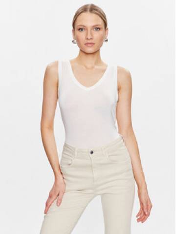 Culture Топ Poppy 50105622 Білий Slim Fit Culture Топ Poppy 50105622 Білий Slim Fit