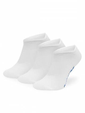Reebok Набір 3 пар низьких шкарпеток unisex R0253-SS24 (3-pack) Білий Reebok Набір 3 пар низьких шкарпеток unisex R0253-SS24 (3-pack) Білий