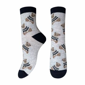 Носки женские Легка Хода 5662 серебро меланж, размер 38-39 Носки женские Легка Хода 5662 серебро меланж, размер 38-39