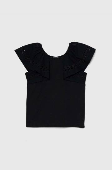 Детская футболка United Colors of Benetton цвет чёрный