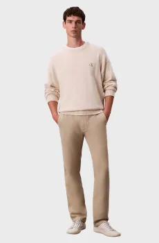 Мужские бежевые чиносы HOLLYWOOD Бежевый 31-32 Calvin Klein Jeans LV04RE606G