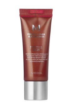 BB-крем для лица Missha M Perfect Cover BB Cream SPF 42 / PA +++, 21 Light Beige, 20 мл