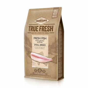 Сухой корм для собак малых пород Carnilove True Fresh Fish с рыбой, 1.4 кг Сухой корм для собак малых пород Carnilove True Fresh Fish с рыбой, 1.4 кг