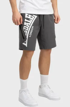Мужские серые шорты ALRESFORD Серый L Lonsdale 117686