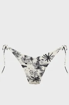 Женские трусики от купальника с узором VACANCES DE KARL BIKINI Разноцветный M Karl Lagerfeld B2W46056
