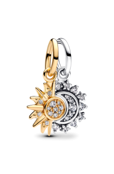 Намистина "Сонце і місяць" розємна