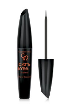 Подводка для глаз Golden Rose Cats Eyes Eyeliner Intense Black, 6 мл