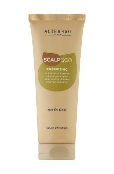 Уценка! Восстанавливающий шампунь для волос Alter Ego ScalpEgo Energizing Vitalizing Shampoo, 50 мл