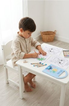 Набір розмальовок з аксесуарами 15 pack - синій