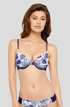 Женский лиф от купальника с узором Разноцветный 36B MARC&ANDRE L2002-Y-732