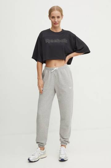 Футболка Reebok Classic женская цвет чёрный 100205753 Футболка Reebok Classic женская цвет чёрный 100205753