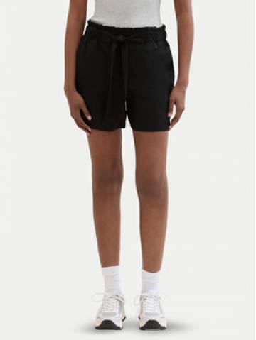 Tom Tailor Denim Шорти з тканини 1040805 Чорний Relaxed Fit Tom Tailor Denim Шорти з тканини 1040805 Чорний Relaxed Fit