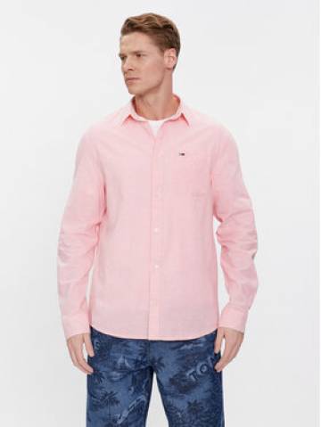 Tommy Jeans Сорочка DM0DM18962 Рожевий Regular Fit Tommy Jeans Сорочка DM0DM18962 Рожевий Regular Fit