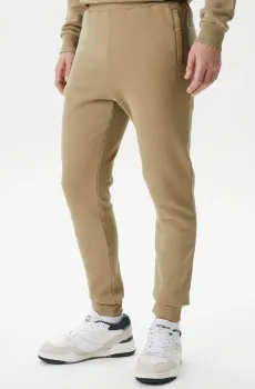 Мужские бежевые спортивные штаны Бежевый M-L Lacoste XH0407CB8
