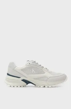 Мужские белые кроссовки HIKE RUNNER Белый 45 Calvin Klein Jeans YM0YM01451