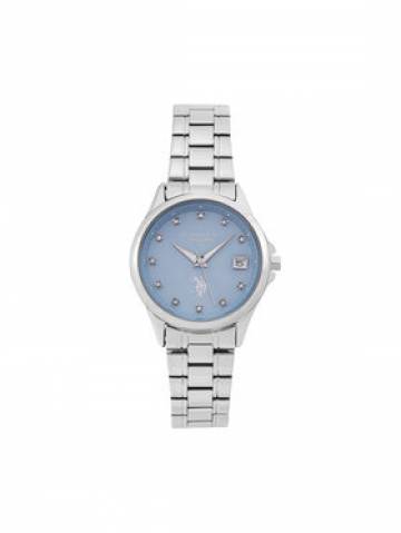 U.S. Polo Assn. Годинник Louise USP8339LB Срібний U.S. Polo Assn. Годинник Louise USP8339LB Срібний