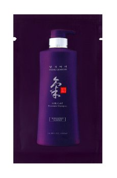 Премиальный увлажняющий шампунь для волос Daeng Gi Meo Ri Ki Gold Premium Shampoo с экстрактом хризантемы, 10 мл