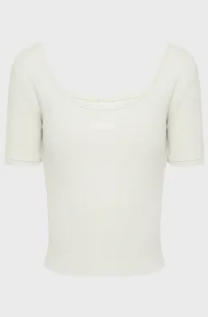 Женская мятная футболка Ментоловый L Guess V6GP04.K2969;A92M