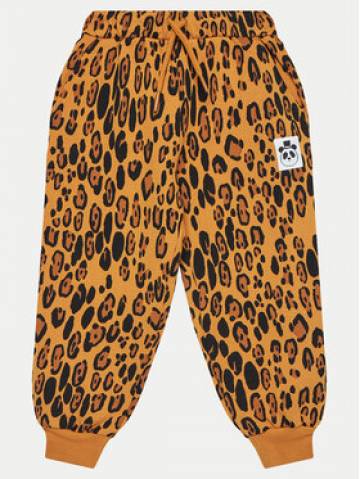 Mini Rodini Спортивні штани Basic Leopard 1000014313 Коричневий Regular Fit Mini Rodini Спортивні штани Basic Leopard 1000014313 Коричневий Regular Fit