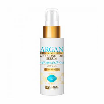 Сыворотка для волос Cece Cosmetics Argan Premium & Coconut Oil Hair Serum, 50 мл Сыворотка для волос Cece Cosmetics Argan Premium & Coconut Oil Hair Serum, 50 мл