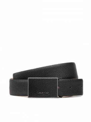 Calvin Klein Чоловічий ремінь Leather Inlay Plaque Pal 35Mm K50K509766 Чорний Calvin Klein Чоловічий ремінь Leather Inlay Plaque Pal 35Mm K50K509766 Чорний