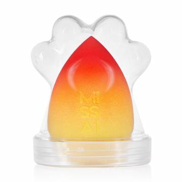 Спонж для макияжа Missai Cute Paw в чехле