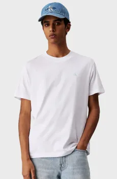 Мужская белая футболка PAINTED Белый L Calvin Klein Jeans J30J327523