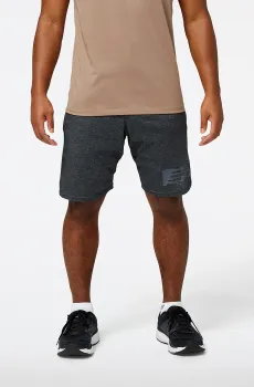 Мужские серые шорты Heathertech Knit Серый S New Balance MS21073BKH