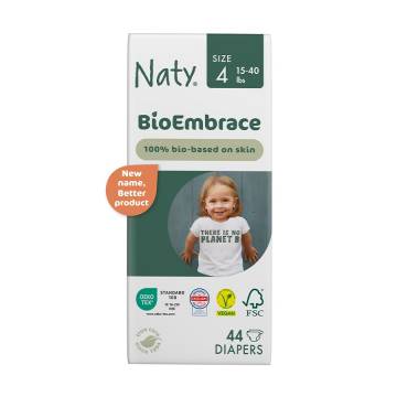 Подгузники ECO by Naty BioEmbrace размер 4 (15-40 кг), 44 шт