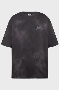 Мужская черная футболка MAGLIETTA Черный L Diesel A17642 RQMAZ