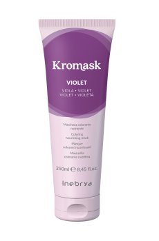 Тонирующая маска для волос Inebrya Kromask Фиолетовая, 250 мл