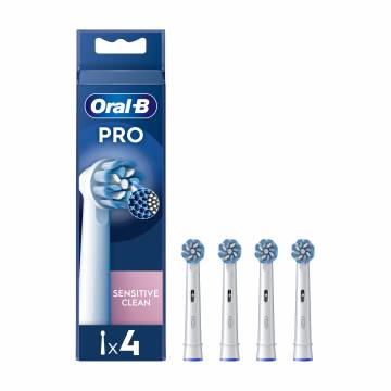 Сменные насадки для электрических зубных щеток Oral-B Pro Sensitive Clean, 4 шт Сменные насадки для электрических зубных щеток Oral-B Pro Sensitive Clean, 4 шт